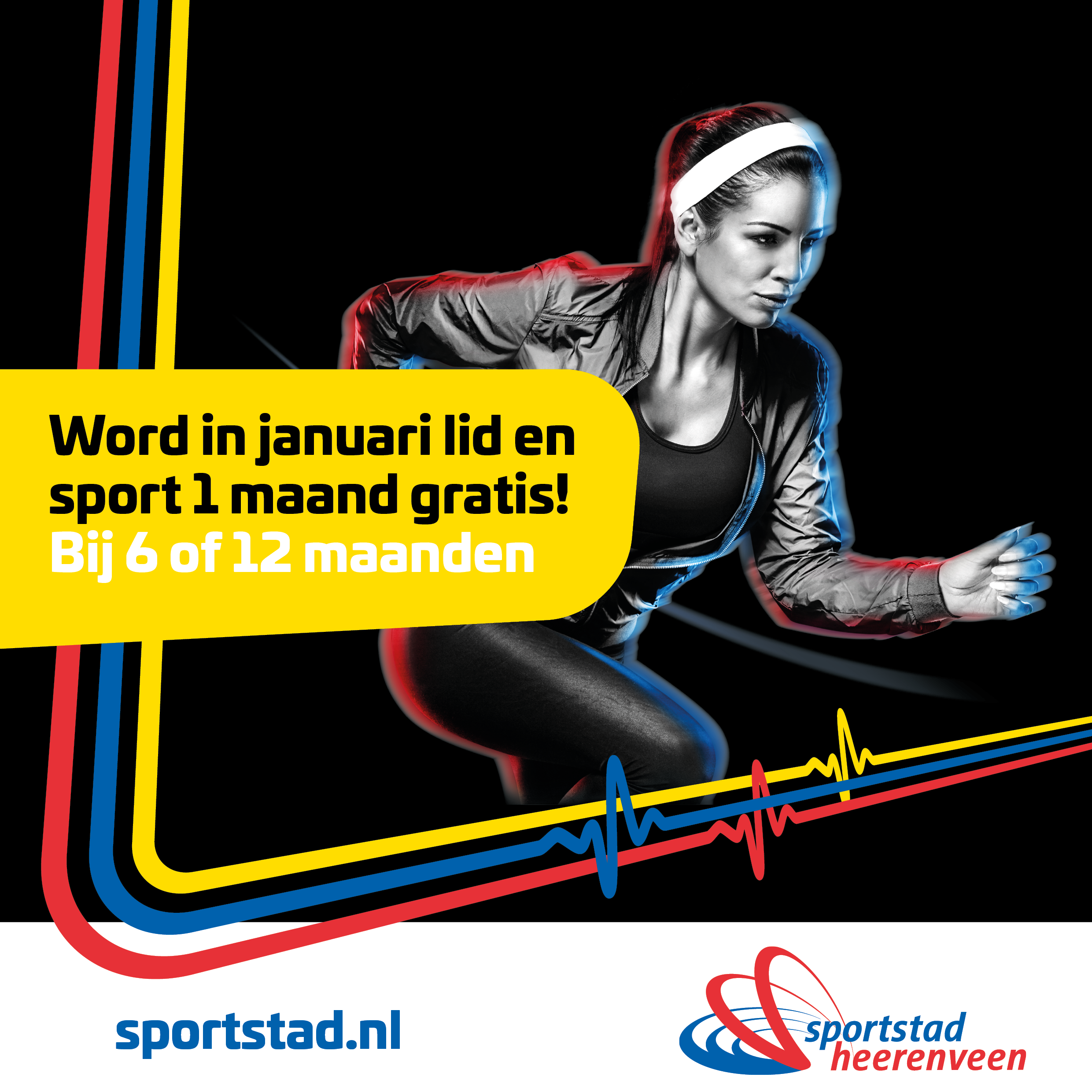 Start je nieuwe jaar fit onze fitnessactie - Sportstad Heerenveen
